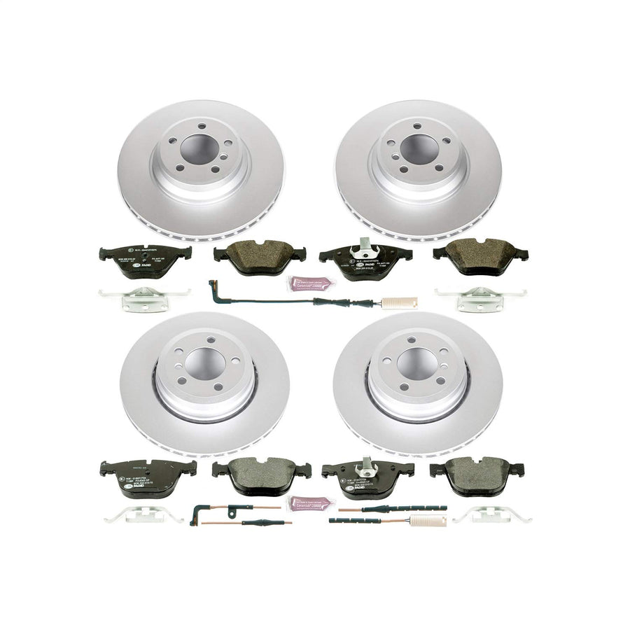 Euro-Stop Brake Kit Power Stop ESK4479 For BMW 750Li 2006-2008, BMW 750i 2006-2008, BMW 760Li 2005-2008, BMW 760i 2005-2006 [Model Specific]