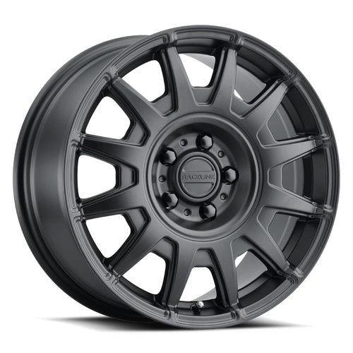 Aero 401 Raceline Wheels Satin Black Wheel (18 x 8. inches /5 x 100 mm, 40 mm Offset)