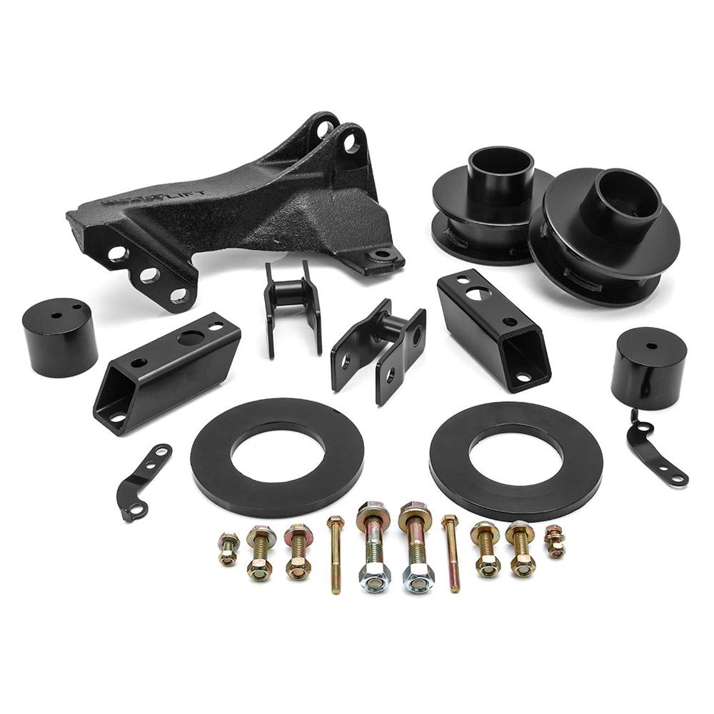 66-2726 Readylift 2.5” Leveling Kit with Track Bar Relocation Bracket for 2011-2020 Ford Super Duty F250 and F350 4WD trucks