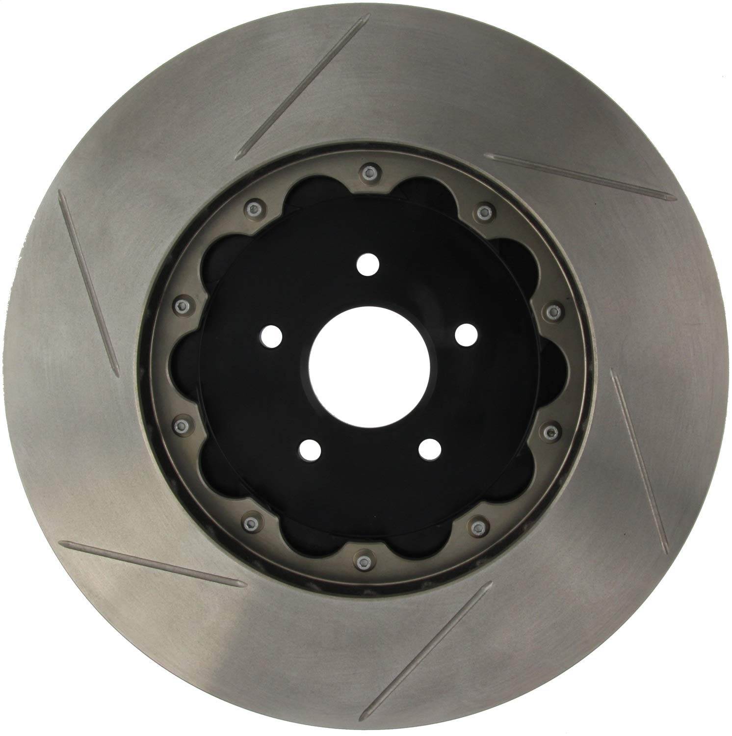 Aero Rotor & Hat StopTech 129.42104.13 (Left, Slotted), 2 Piece