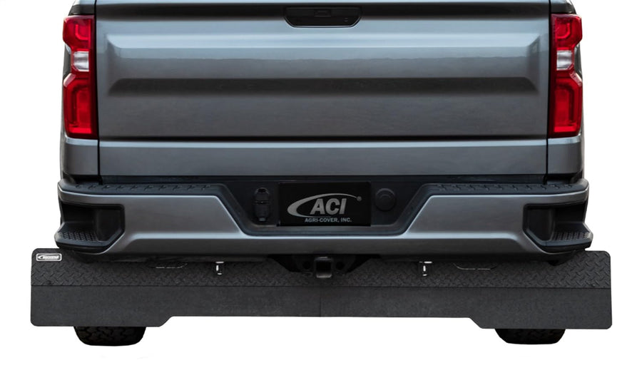 Full Width Rockstar Tow Flap for Ford Super Duty F250, F350 11'-16' (Black, Aluminum, Rubber)