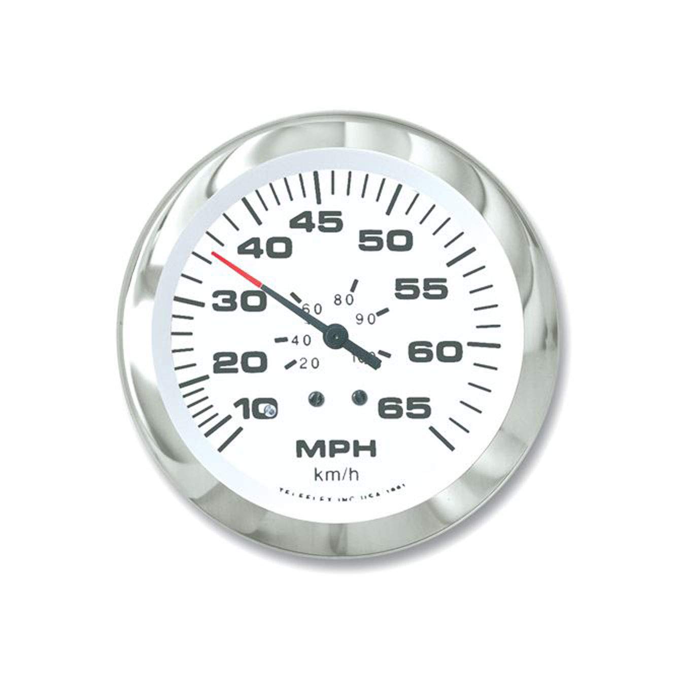 Lido Sierra International 65510P Pitot Type 10 to 65 Mph Dial Range Scratch Resistant Speedometer Kit, 3"