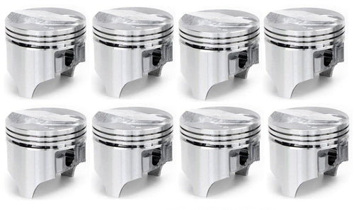 Pistons Silv-O-Lite for 1965-69 Chevy 396 V8 Oversize +.060" (4.154" Bore Diameter)