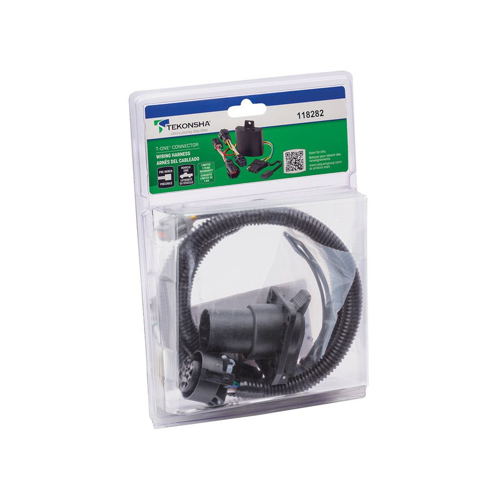 Tekonsha Tow Harness 118282, 7-Way, Compatable with 2005-2022 Nissan Frontier, 2005-2012 Nissan Pathfinder, 2005-2015 Nissan Xterra, 2009-2012 Suzuki Equator
