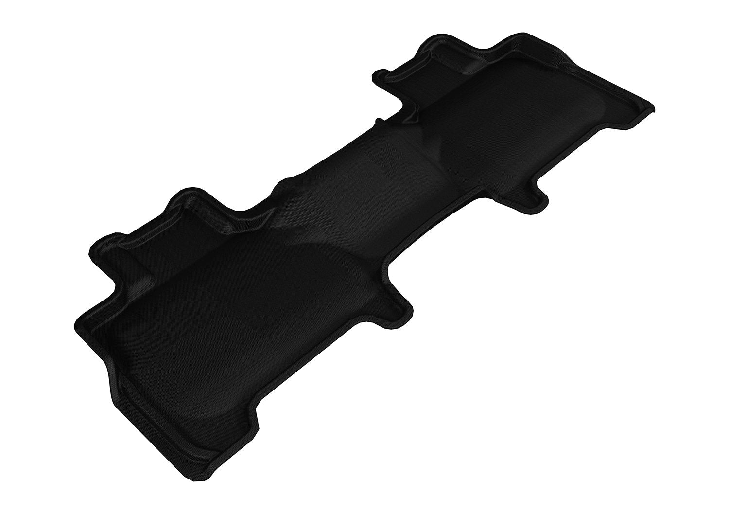 2007-2017 Ford/Lincoln Expedition/Navigator 3D MAXpider Kagu 2nd Row Floormats - Black (L1FR07621509)