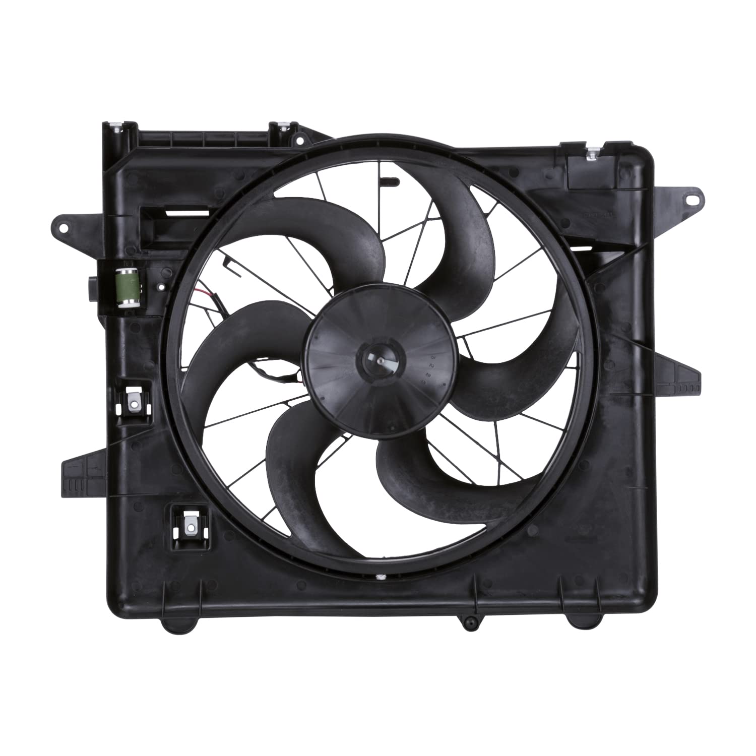 Cooling Fan Assembly TYC 621070 Compatible with 2005-2014 Ford Mustang