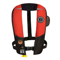 HIT Mustang Inflatable Automatic PFD w/Harness - Red/Black