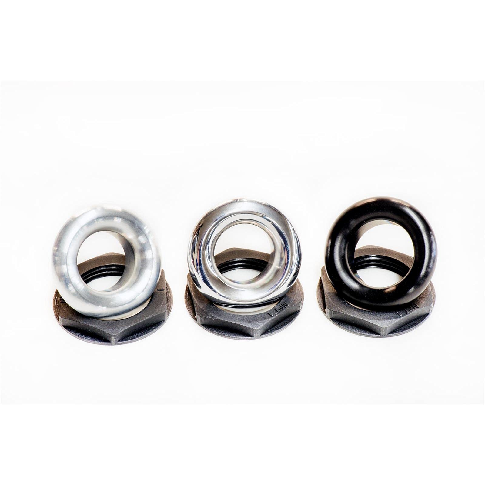 Fire Wall Ring NotcHead 4701 for 3/4" Heater Hose or AC #10 (Polished Finish), 1 Pack