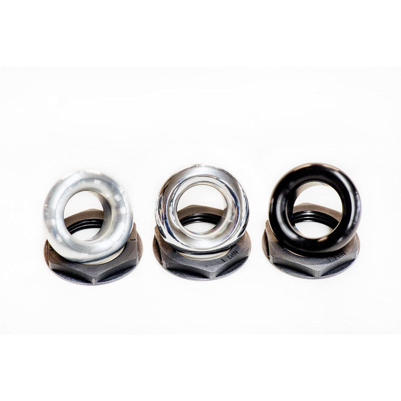 4501 NotcHead Fire Wall Ring for 1/2" Heater Hose or AC #6 (Polished Finish), 1 Pack