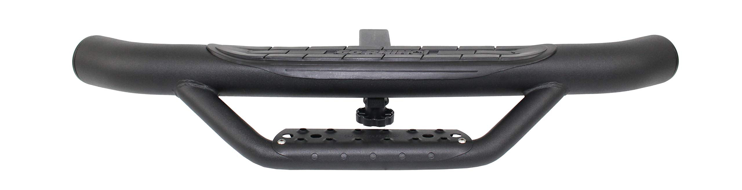 Dominator Go Rhino Hitch Step | 36" Mild Steel, Textured Black | D360T | Fits 2" Receivers