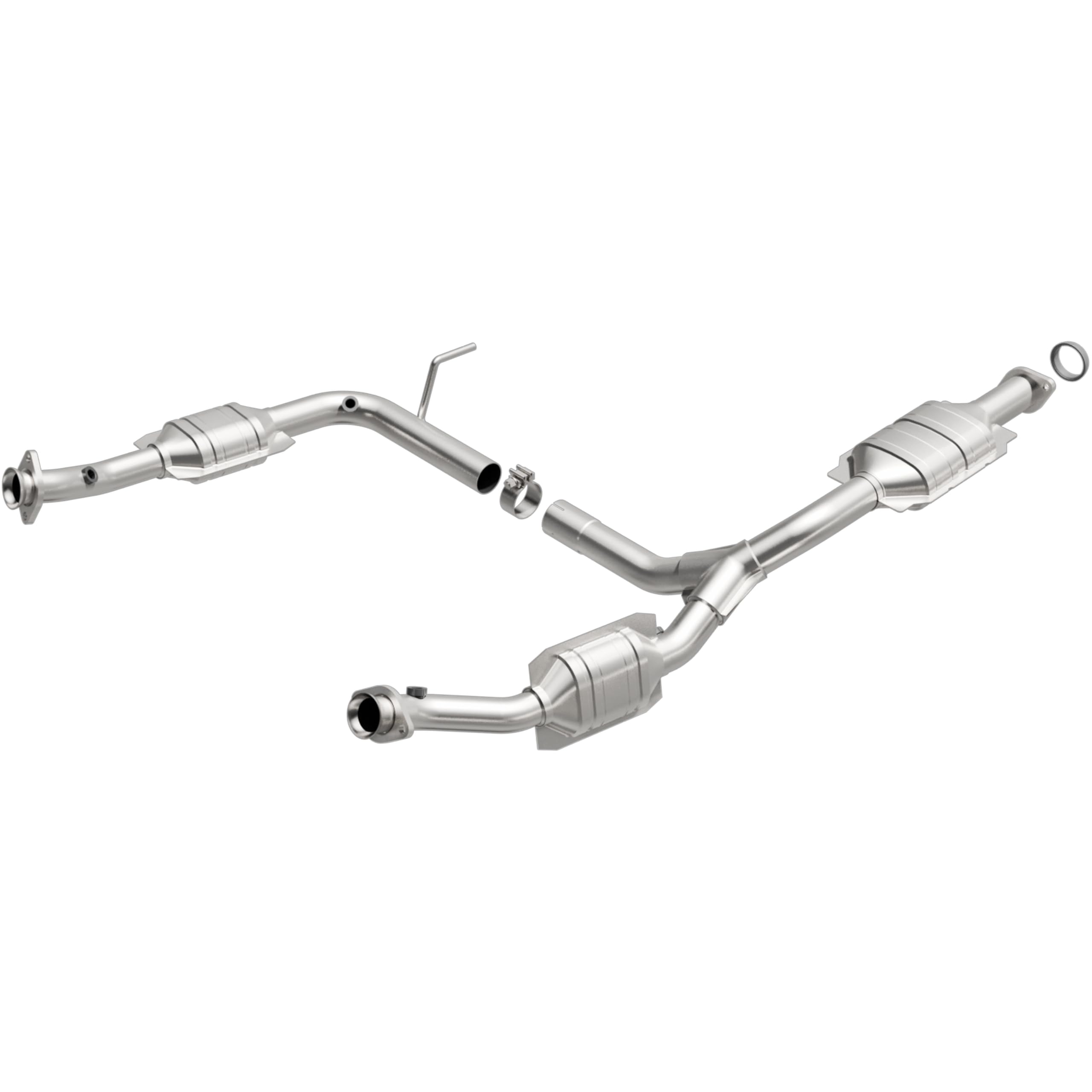 Large MagnaFlow Stainless Steel Direct Fit Catalytic Converter 49575