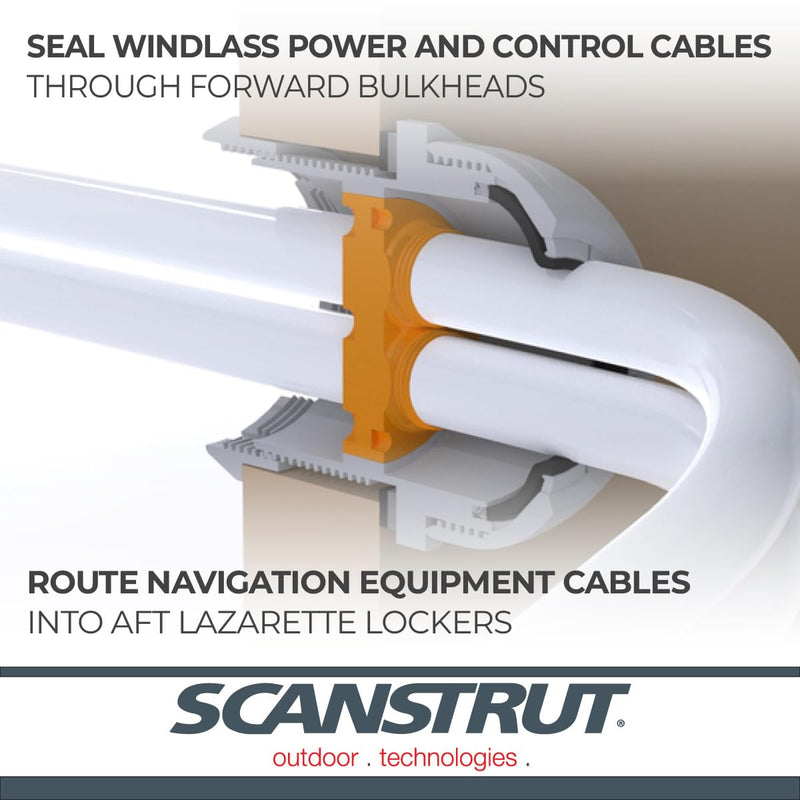 Through Bulkhead Scanstrut TBH-10 Cable Seal