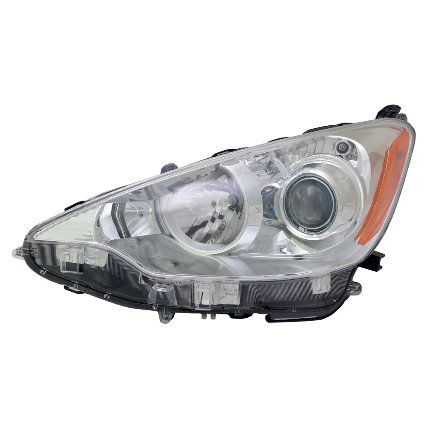 Left TYC Headlight Assembly Compatible with 2012-2014 Toyota Prius