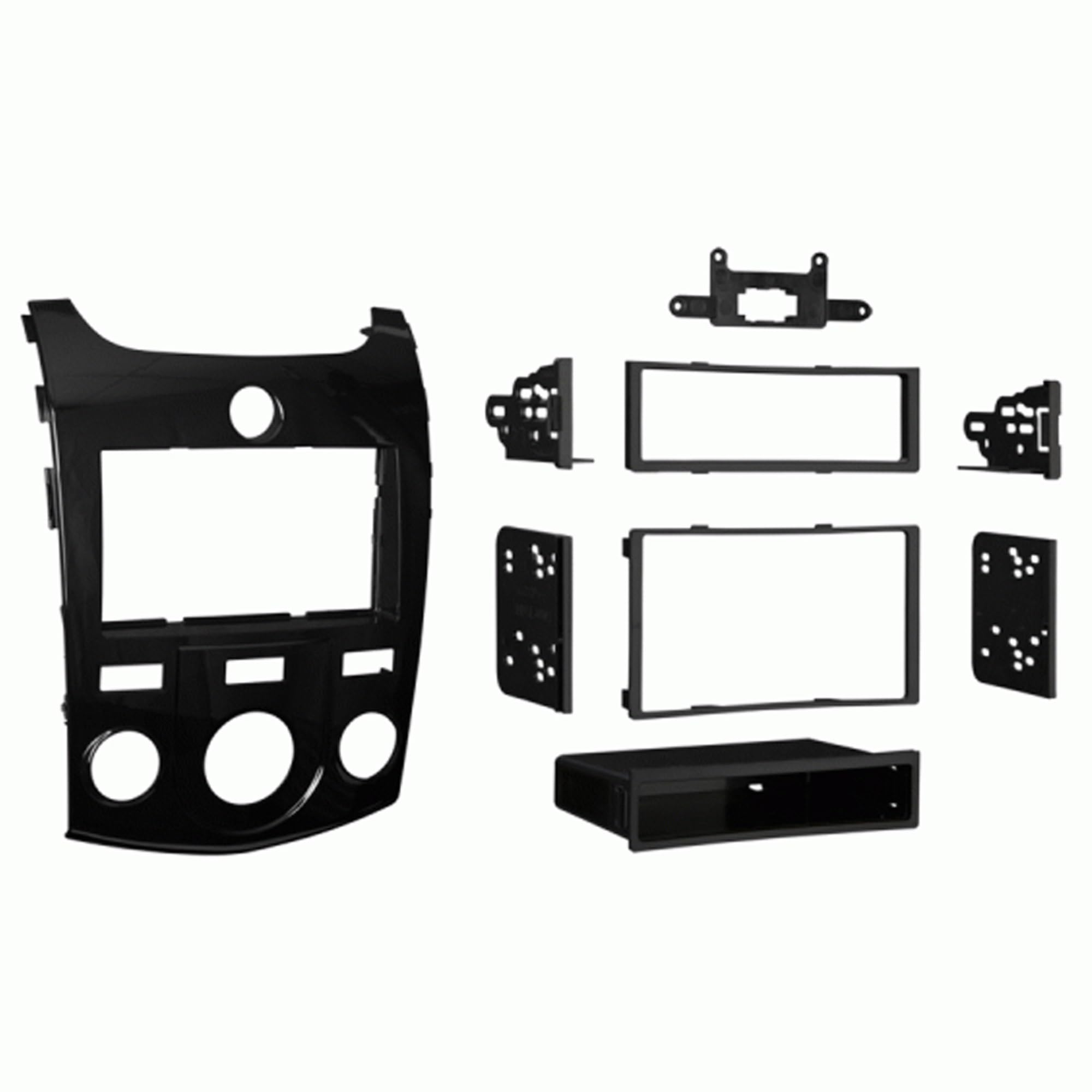 Metra For Vehicle Mount Radio - Abs Plastic - Gloss Black