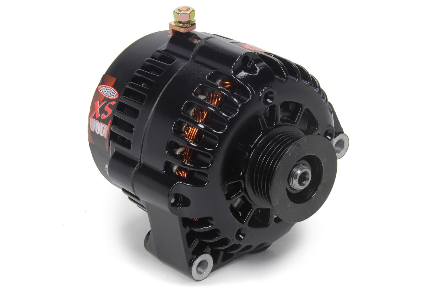 Alt GM Powermaster Black XS Volt™ 165A 6 grv
