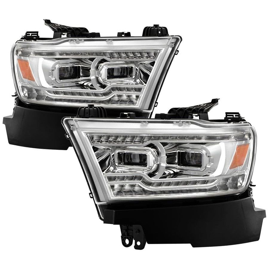 Akkon - Projector Headlights (PRO-JH-DR19-FLED-C) Xtune