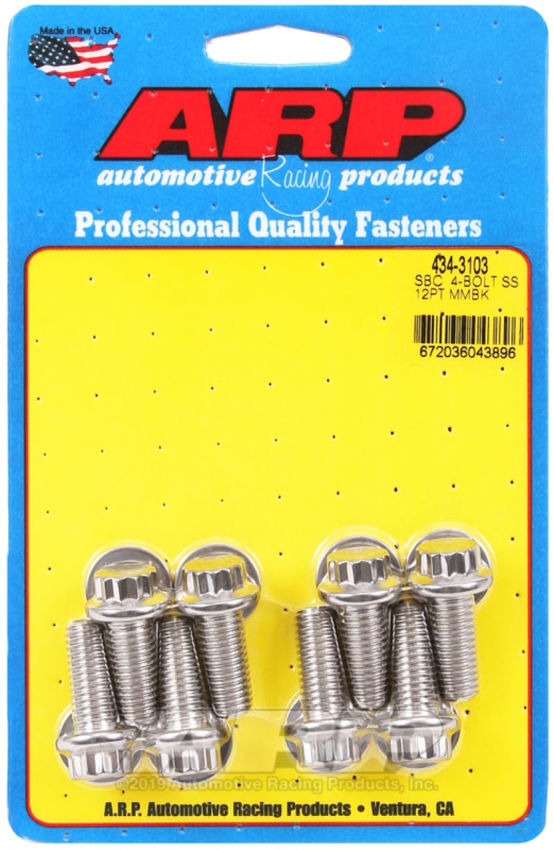 Motor Mount Bolt Kit ARP 434-3103