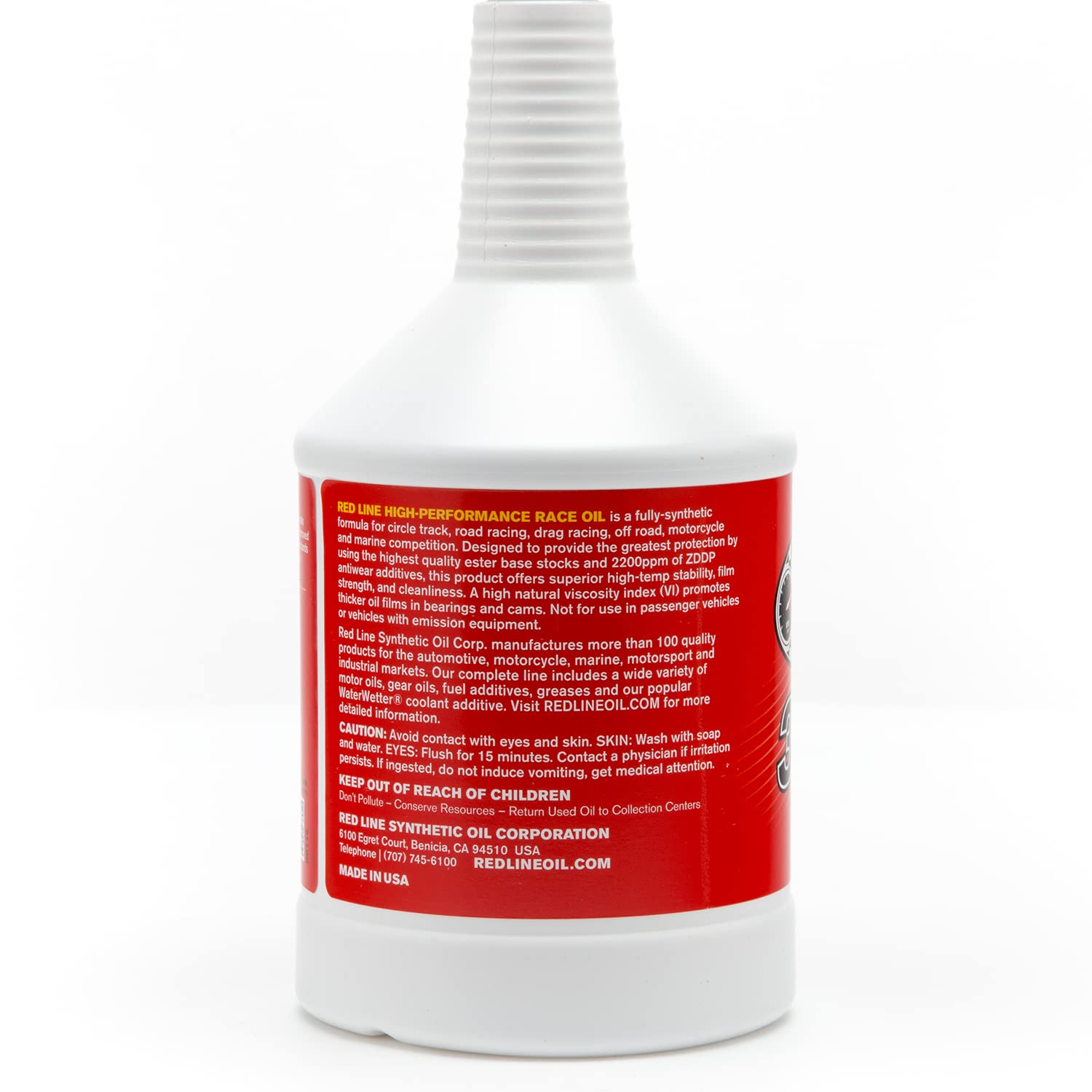 30WT Red Line Synthetic Race Motor Oil (10W30) - 1 Quart