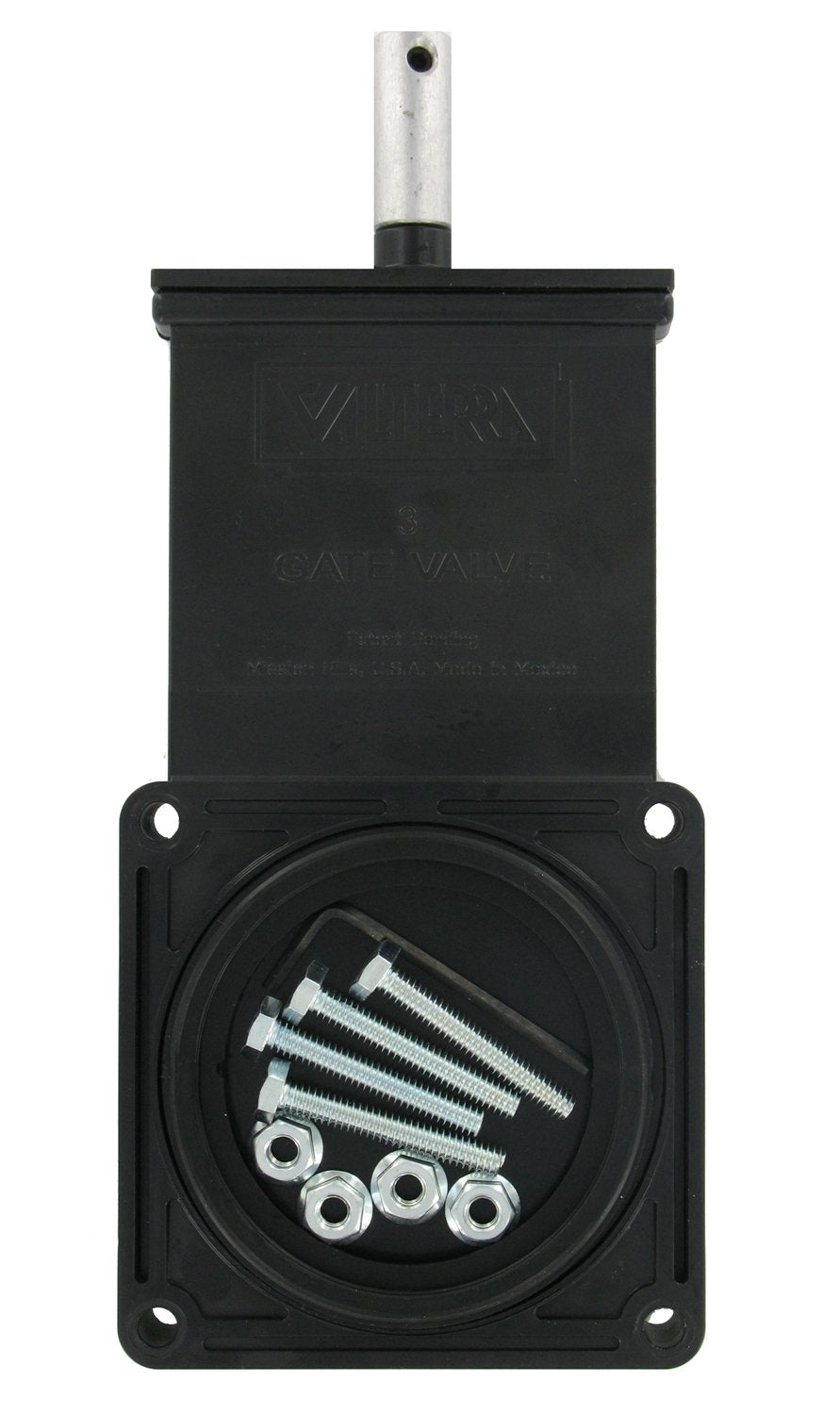 3" Valterra T1003PBC Valve Body, Black