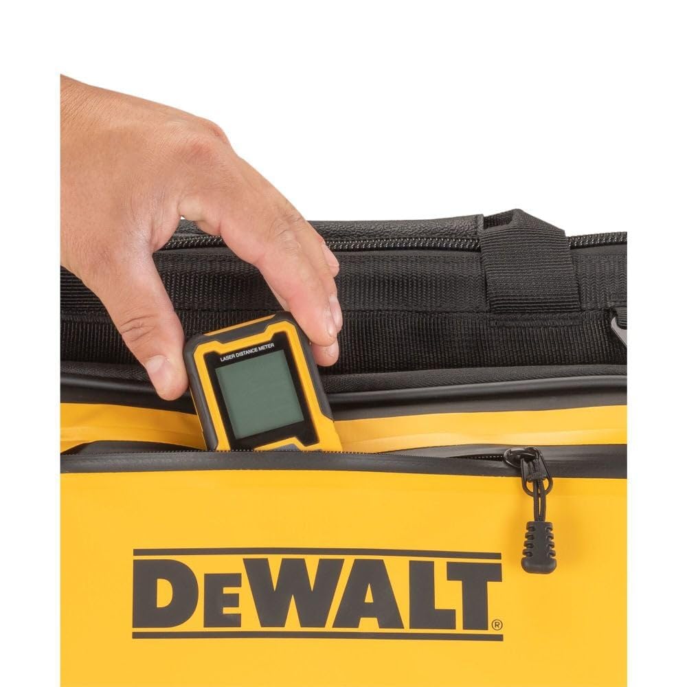 DEWALT 16-inch Tool Bag, Water Resistant, Hard Bottom, Professional Tool Tote (DWST560103)