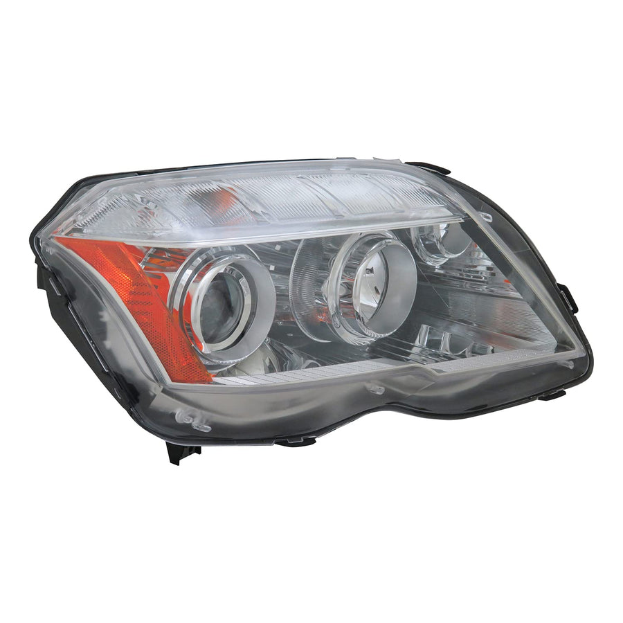 Right TYC Headlight Assembly Compatible with 2010-2012 Mercedes Benz GLK class