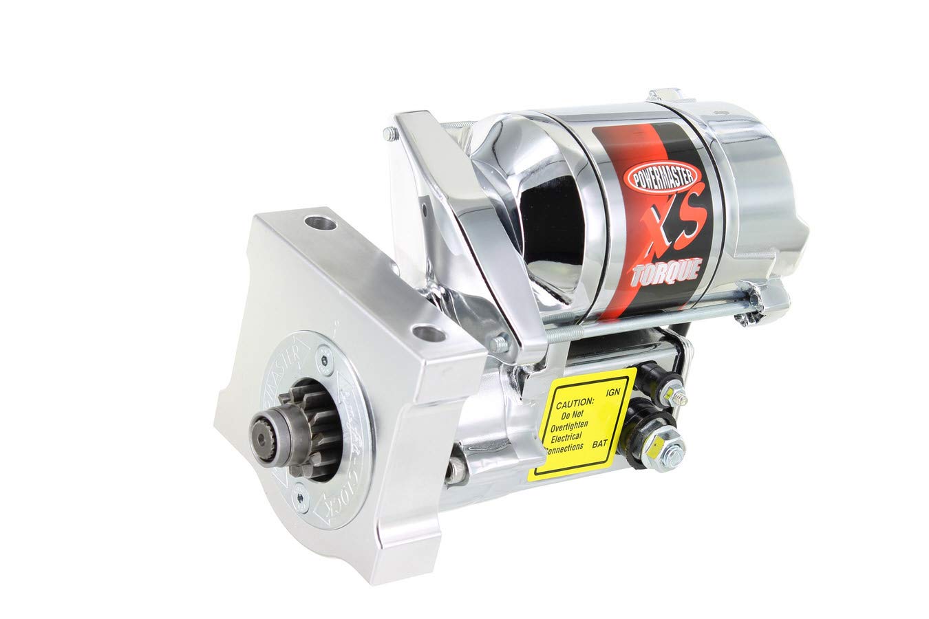 Str XS Infi-Clock™ Powermaster Chevy, Pont LS, LSX Eng GMC LS Truck 4.8L,5.3L,6.0L,6.2L 168T Flyw 18:1 Chrome