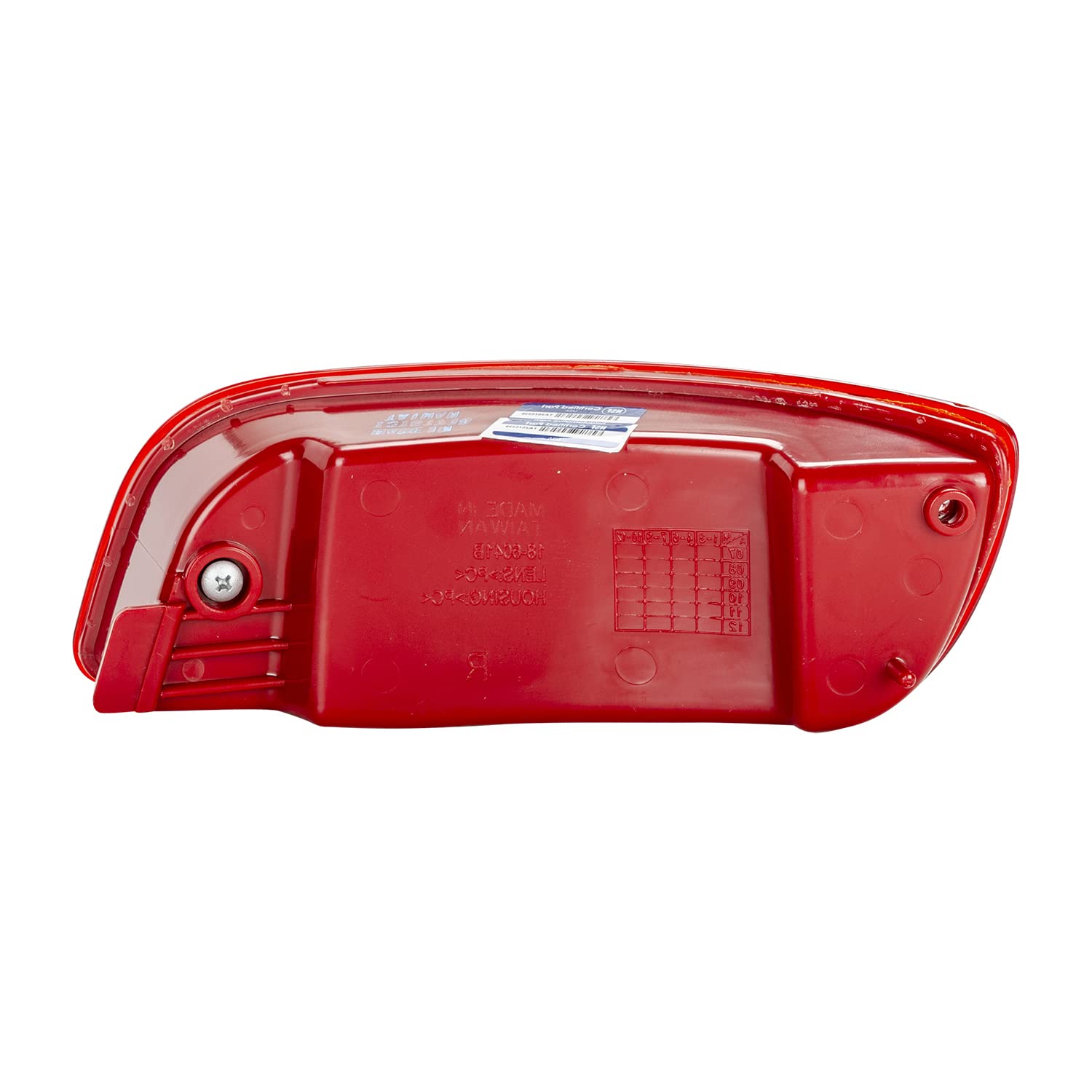 Left TYC Reflector Assembly Compatible with 2007-2009 Hyundai Santa Fe