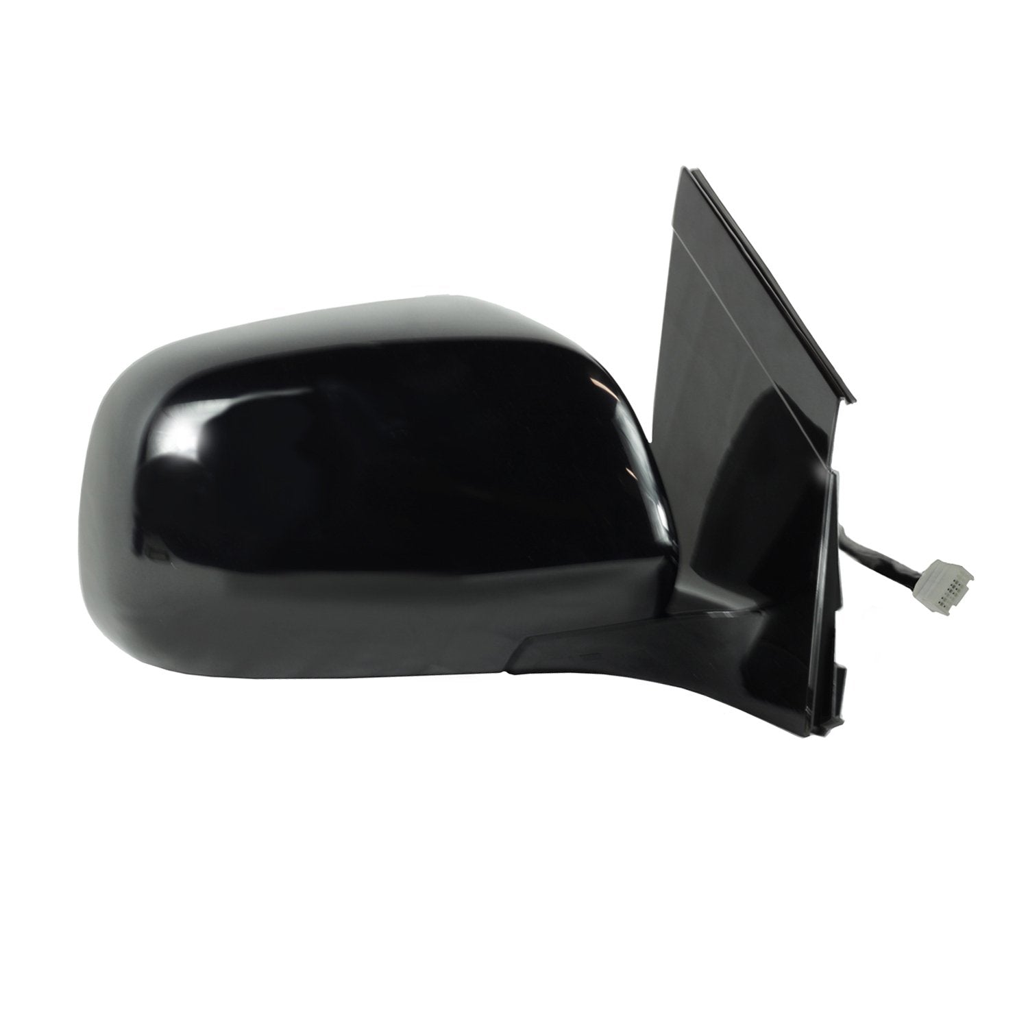 Fit System Side Passenger Mirror for Lexus RX330, RX350, RX400h, Black w/PTM Cover, w/Memory, Foldaway, Heated Power