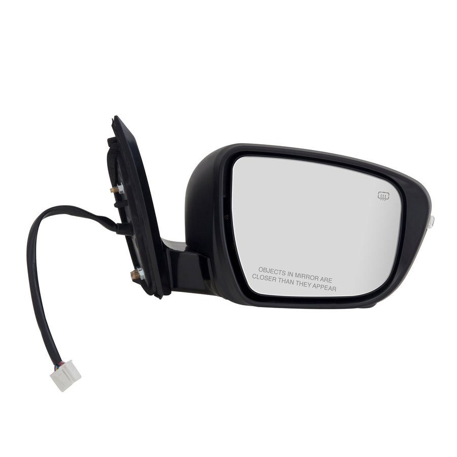 Passenger Side Fit System 68085N Mirror for Nissan Murano, Black, PTM Cover, w/Turn Signal, Memory, CCD Camera, Foldaway, Heated Power