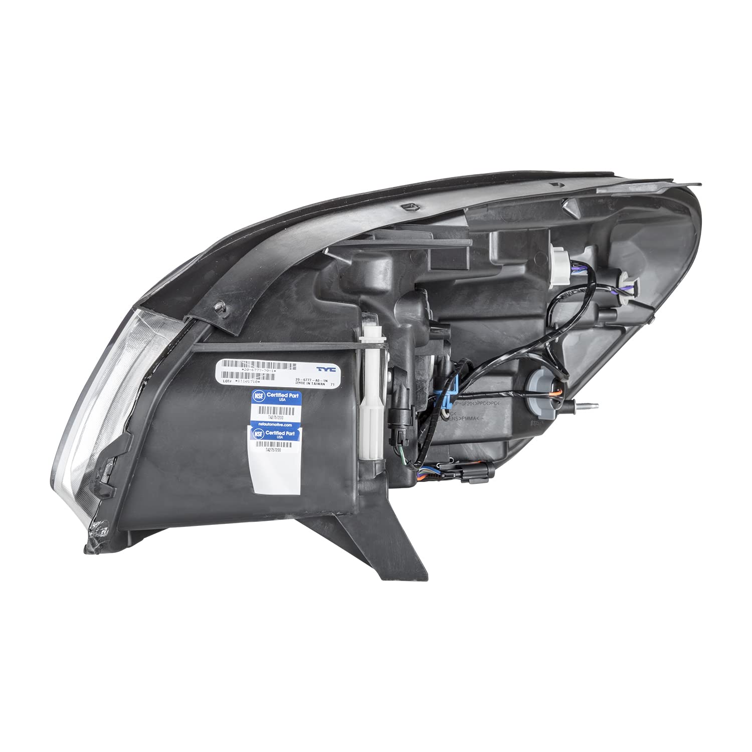 Right TYC Headlight Assembly Compatible with 2006-2011 Buick Lucerne