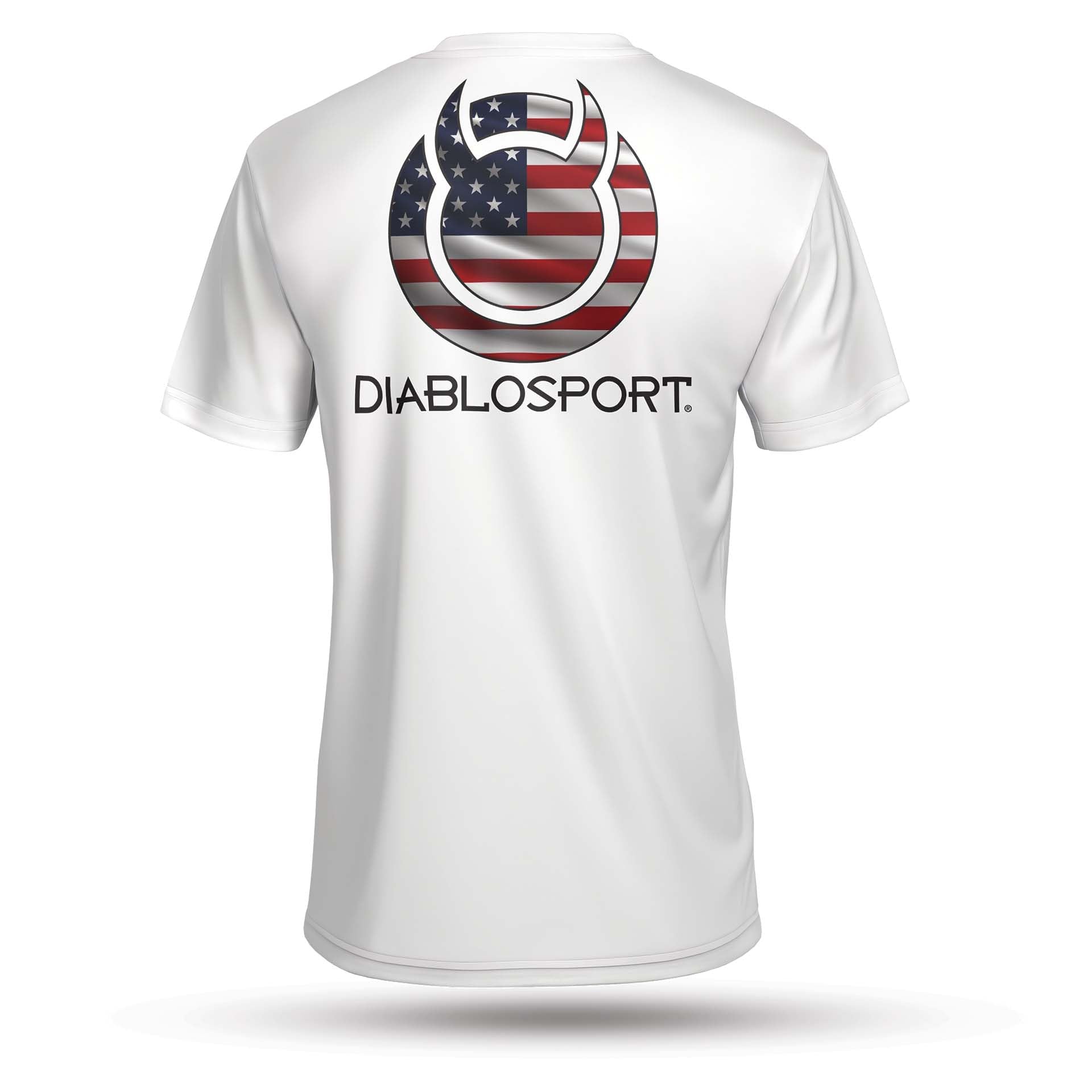 DiabloSport G1076 USA Flag Shirt White 3XL