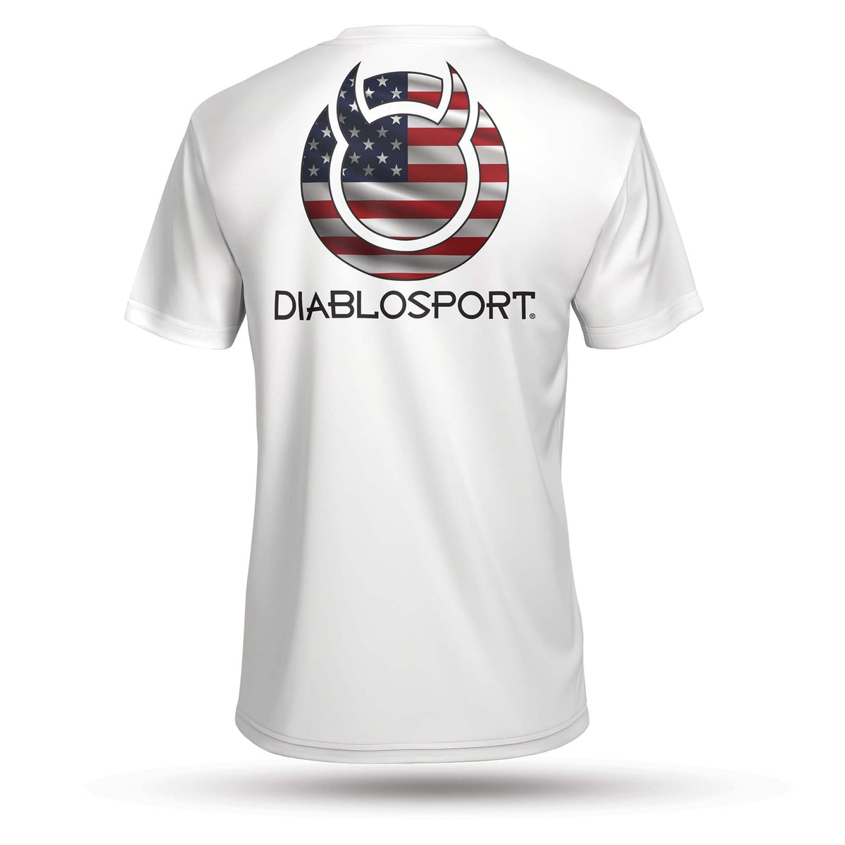 DiabloSport USA Flag Shirt White S