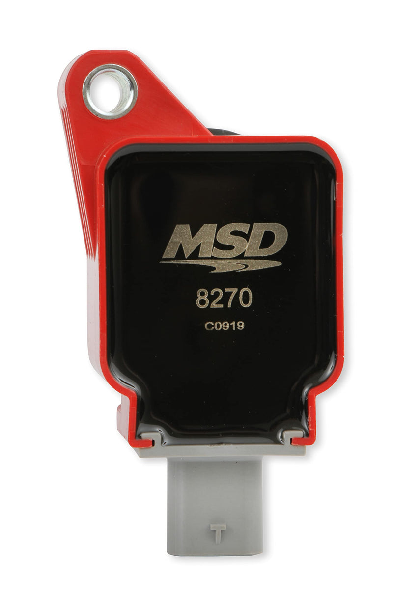 82706 MSD Ignition Coils, Red, 6-Pack