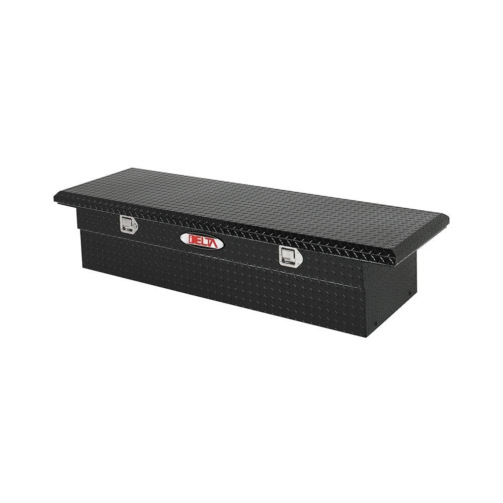 Mid Size Delta 1-310000 Bright Aluminum Low-Profile Single Lid Crossover Truck Box