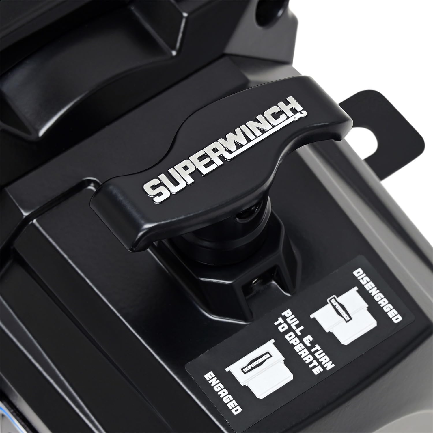 SX 12SR Superwinch Winch, 12000 lb Capacity, Hawse Fairlead, 12 ft Remote, 3/8 in x 80 ft Synthetic Rope, 12V, Kit