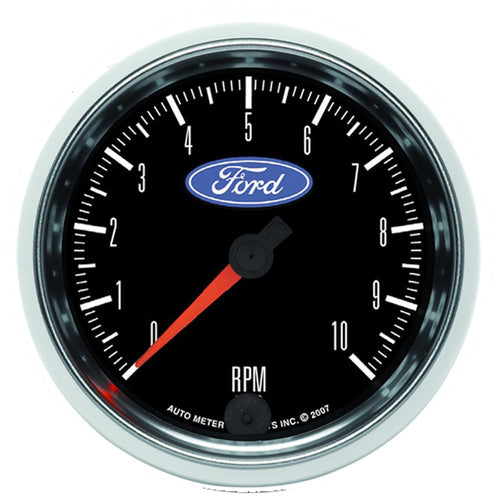 AUTO METER Gauge, AUTO METER Tachometer, 3 3/8", 10K RPM, in-Dash, Ford (880826)