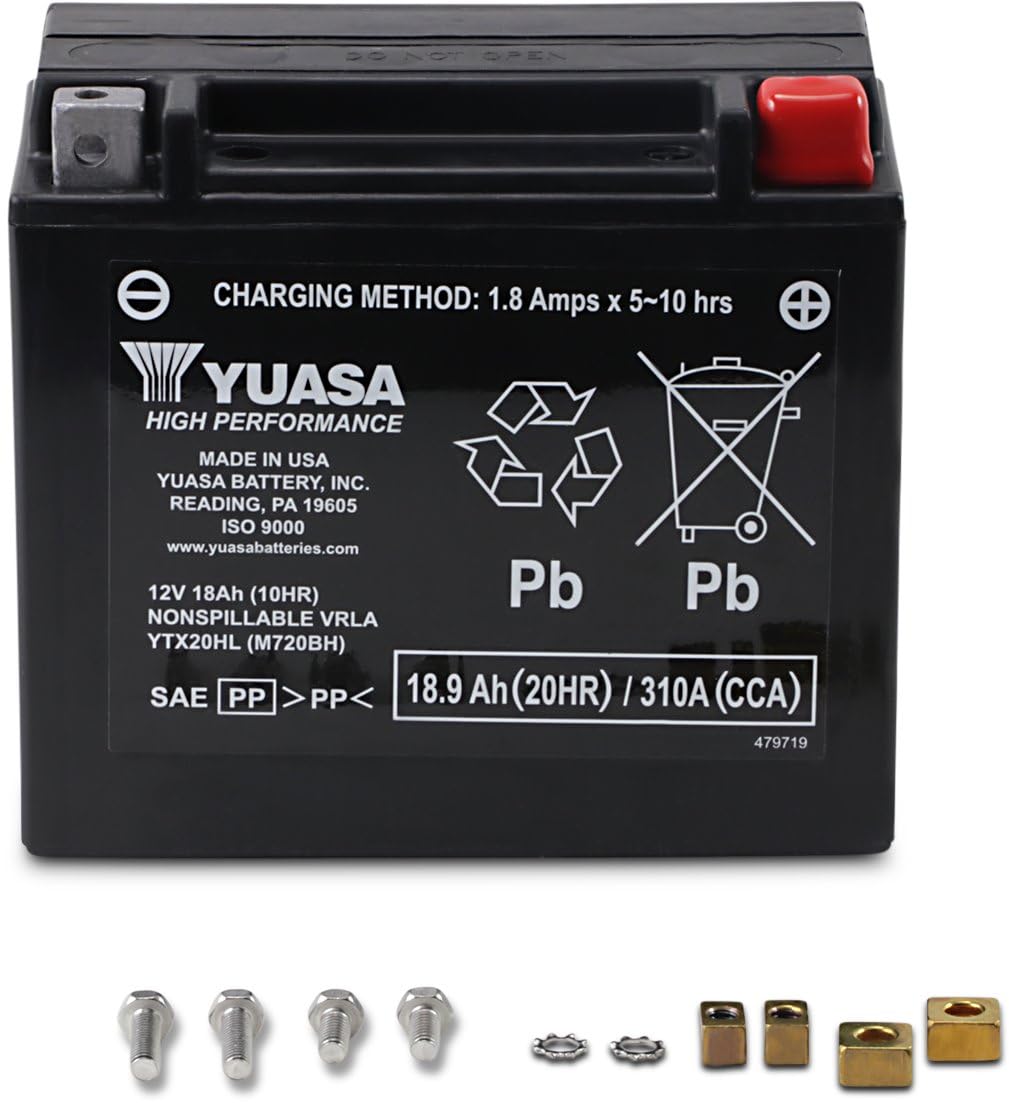 AGM SLA Yuasa YTX20HL-BS Battery