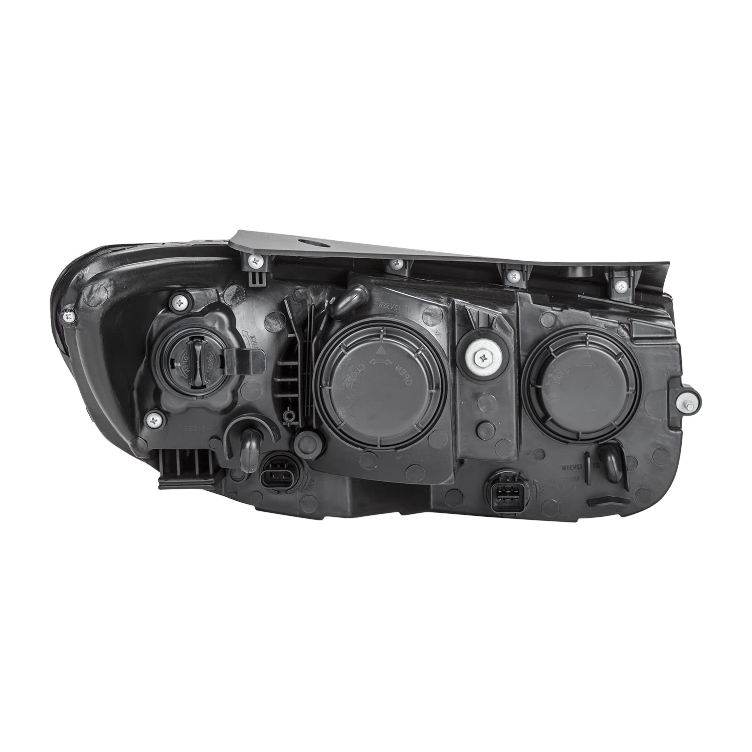 Left TYC Headlight Assembly Compatible with 2007-2007 Hyundai Santa Fe