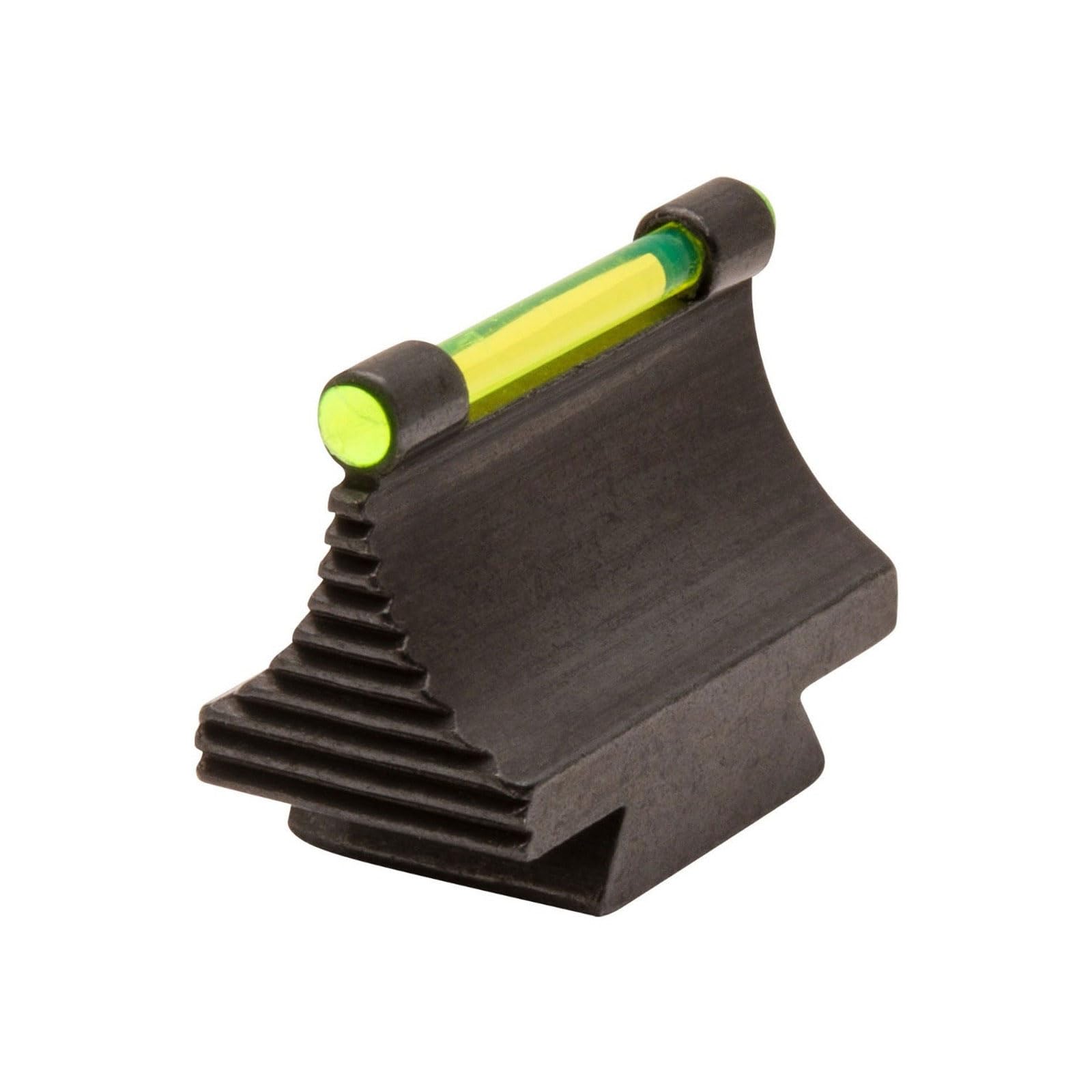 Dovetail TRUGLO 3/8-Inch Front Steel Gun Sight Replacement Fiber Optic Ramp Sight - .500", Green