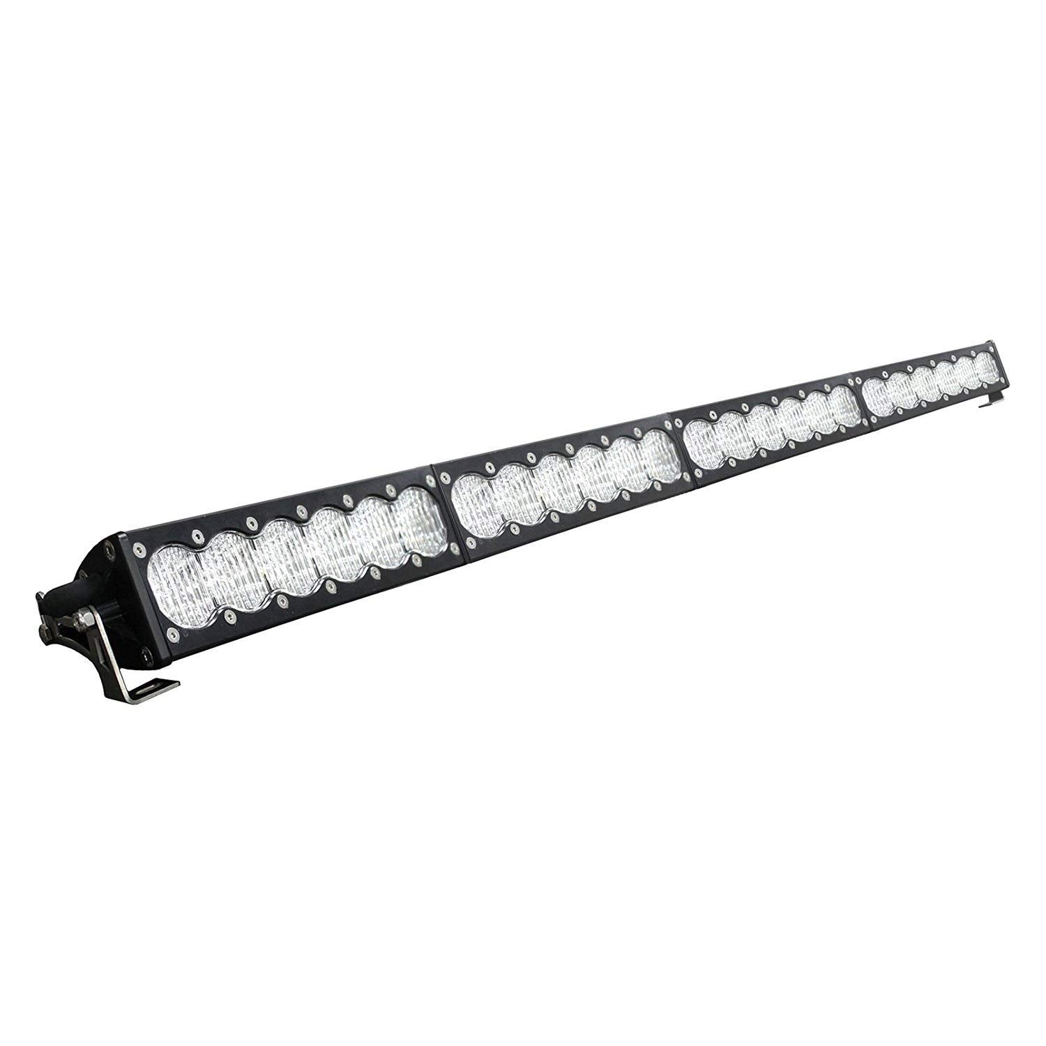OnX6+ Baja Designs Straight LED Light Bar 40-inch for Jeeps, Off-Road 4x4, Trucks, UTV, ATV, SUV (Wide Cornering; Clear)