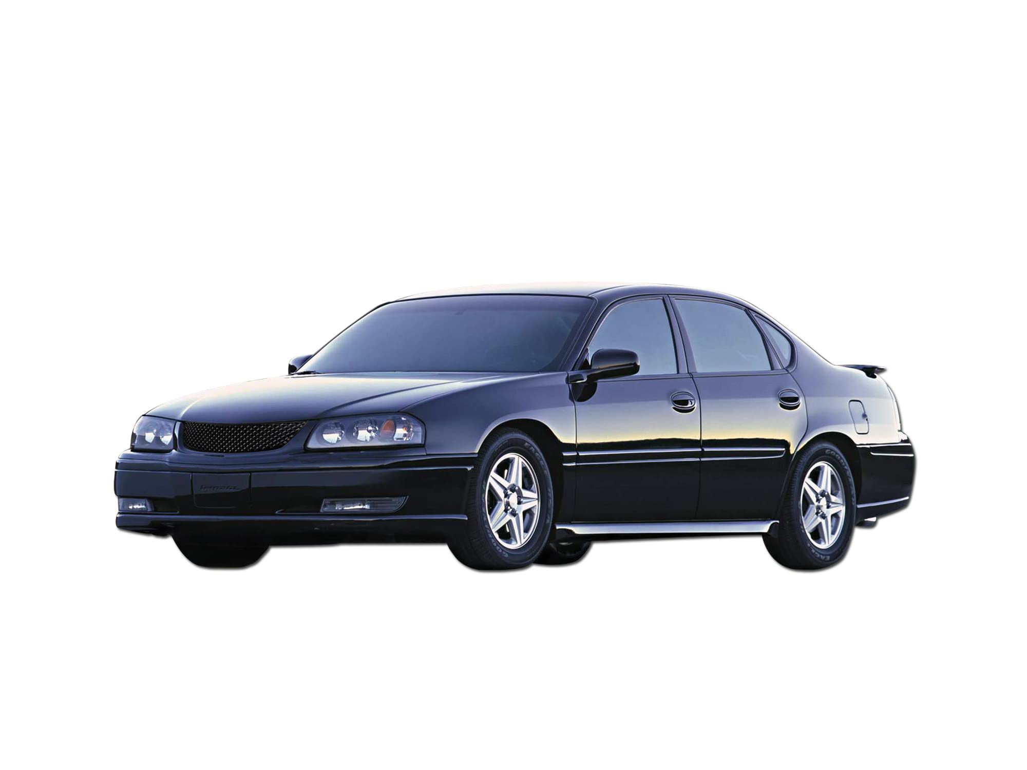7165694 Armordillo USA Mesh Front Hood Grille - Matte Black Fits 2000-2005 Chevy Impala
