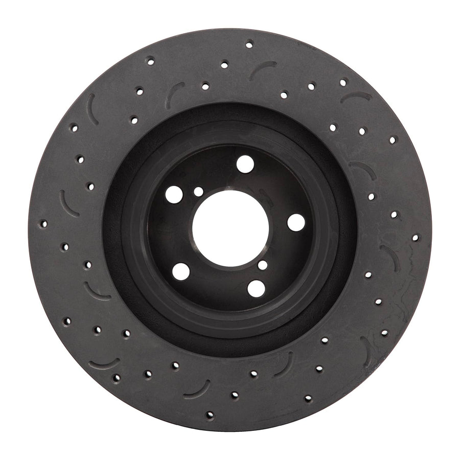 Hawk Performance Cross-Drilled and Slotted HTC5339 Talon Rotors