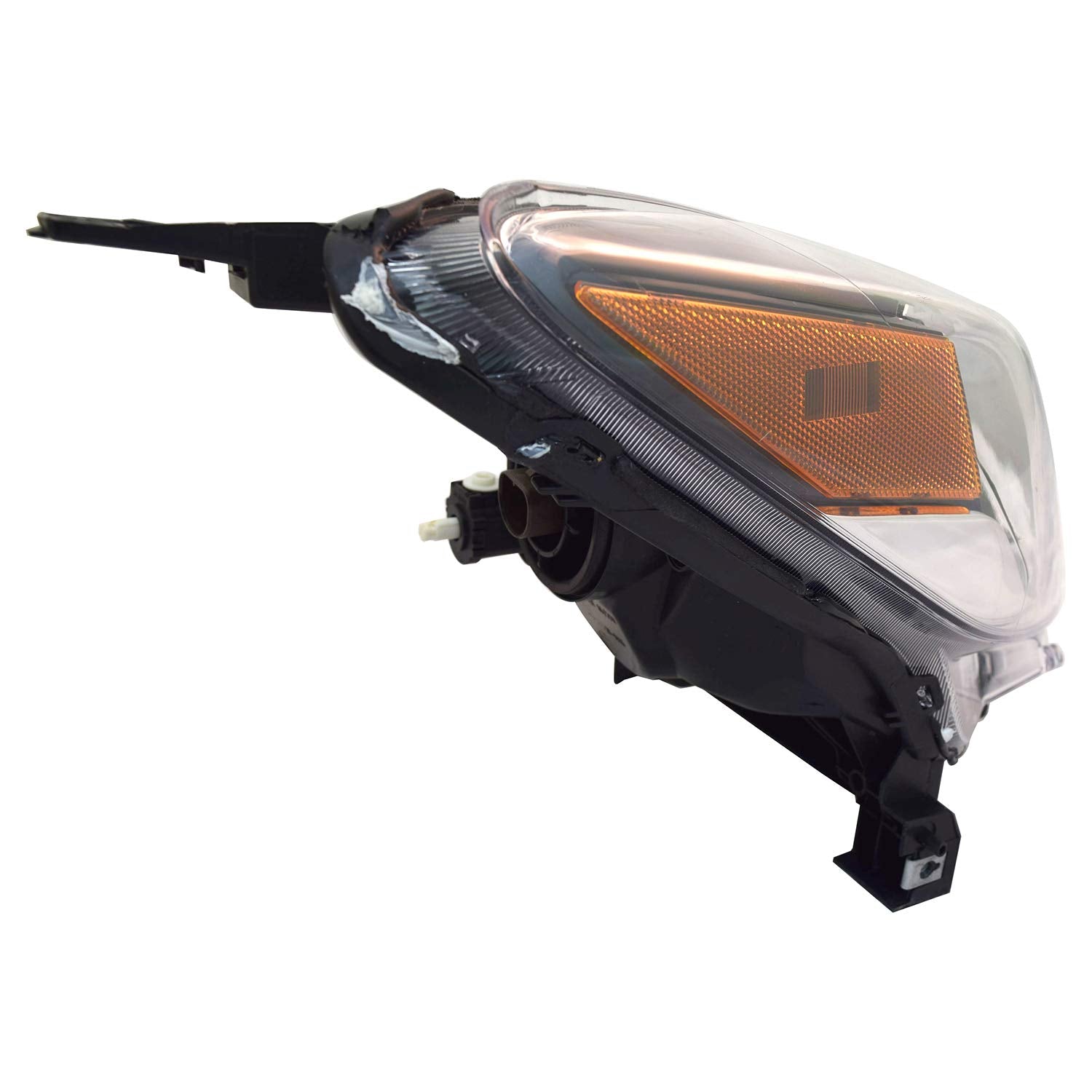 Right TYC Headlight Assembly Compatible with 2017-2019 Nissan Versa