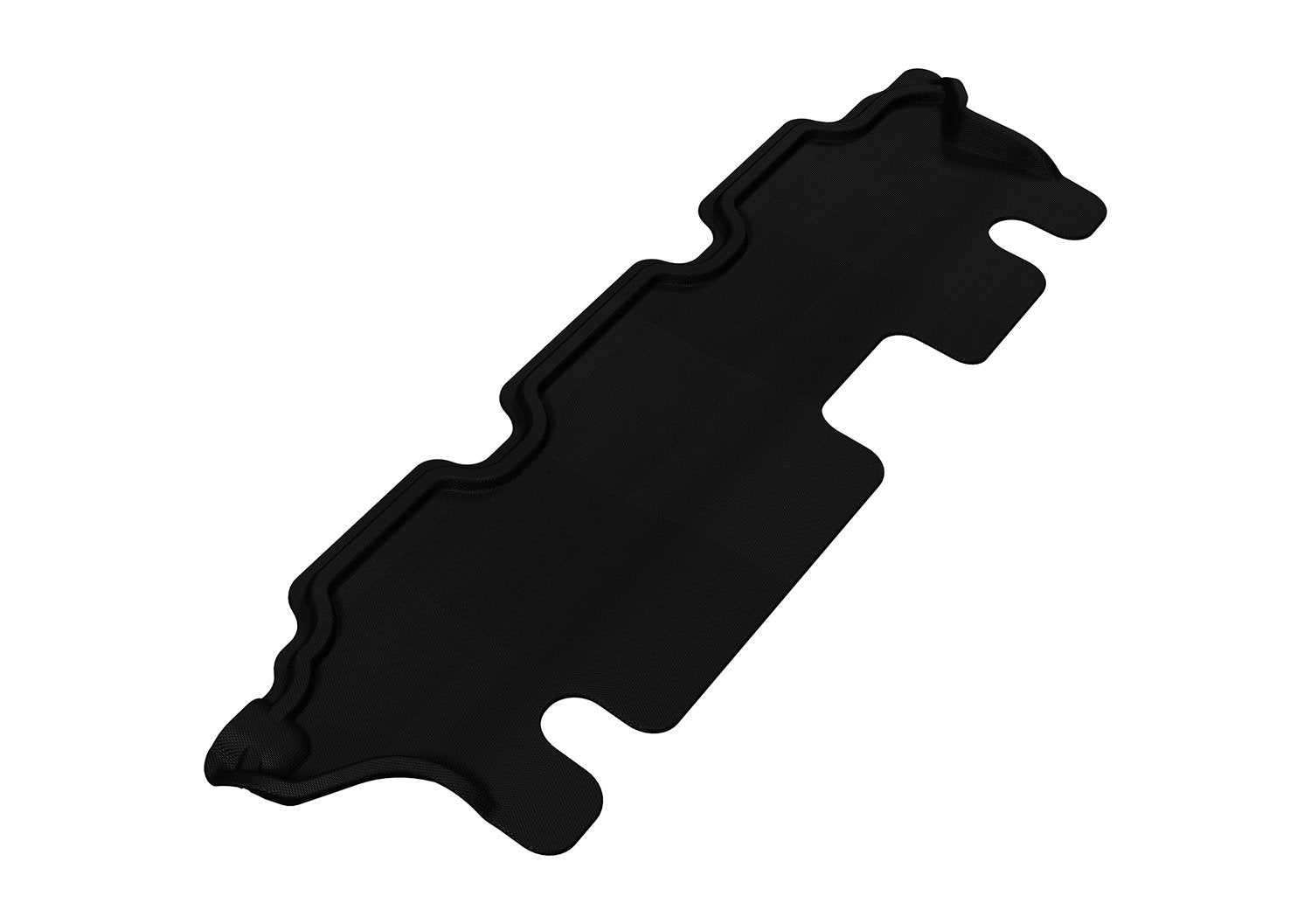 Kagu 3D MAXpider Custom Fit All-Weather Floor Mat (Black) Compatible with Dodge Grand Caravan Stow 'N Go 7-Seat 2008-2020 - R3