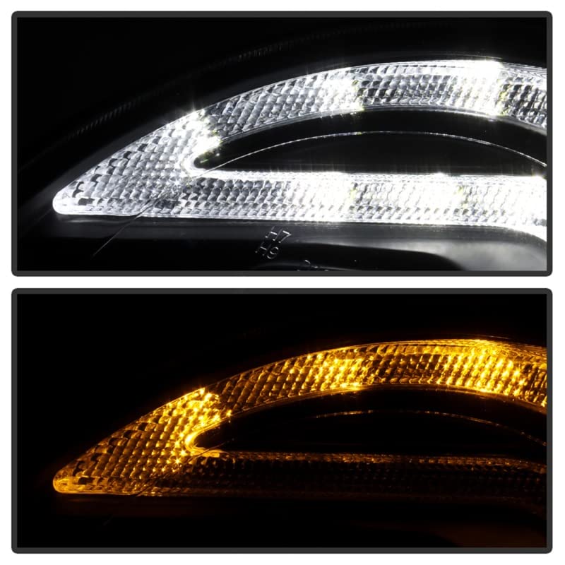 Projector Headlight Spyder - (PRO-YD-MC07V2SI-SBLB-BK)
