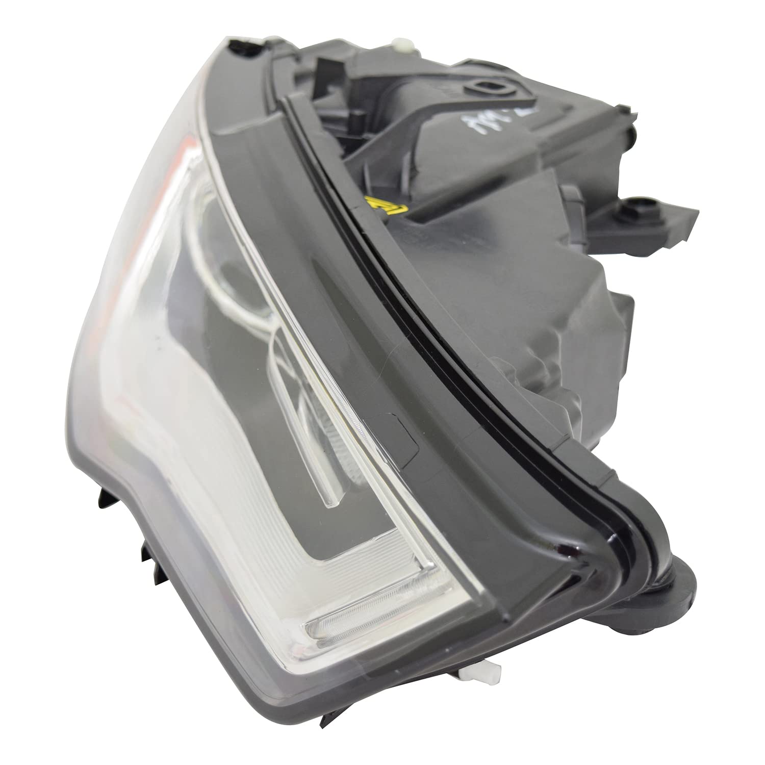 Right TYC Headlight Assembly Compatible with 2015-2016 Audi A3