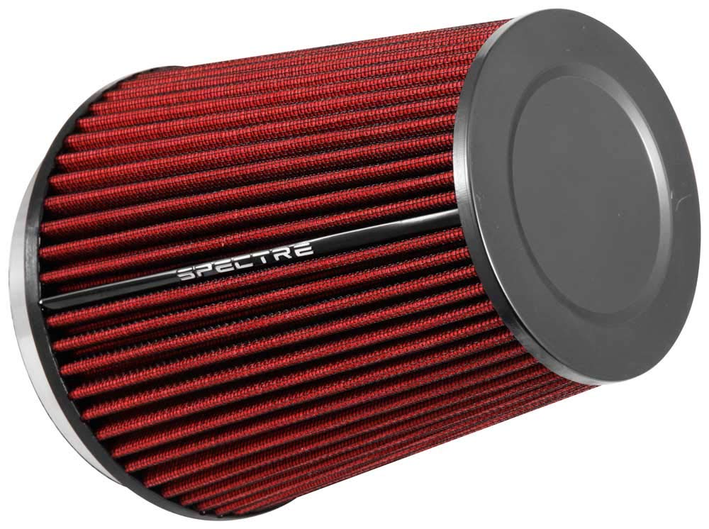 Spectre Clamp-On Universal Air Filter: High Performance, Washable Filter: Round Tapered; 6 in (152 mm) Flange ID; 8.5 in (216 mm) Height; 7.719 in (196 mm) Base; 5.125 in (130 mm) Top, SPE-HPR9891