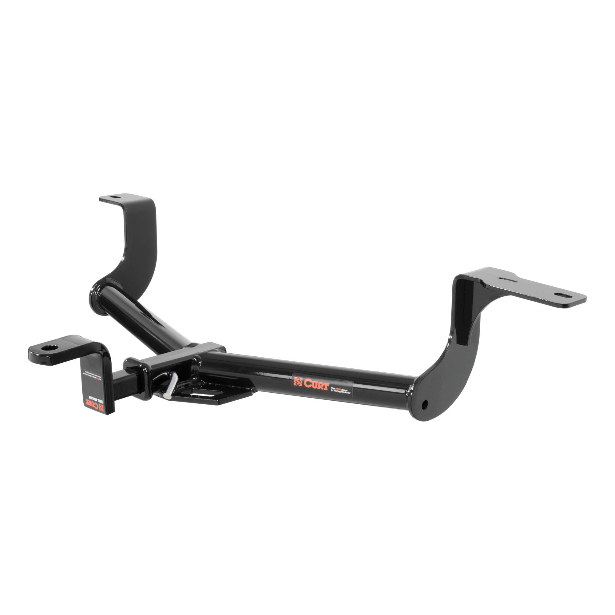 CURT Class 1 Trailer Hitch with Ball Mount, 1-1/4-In Receiver, Fits Honda Fit Select
