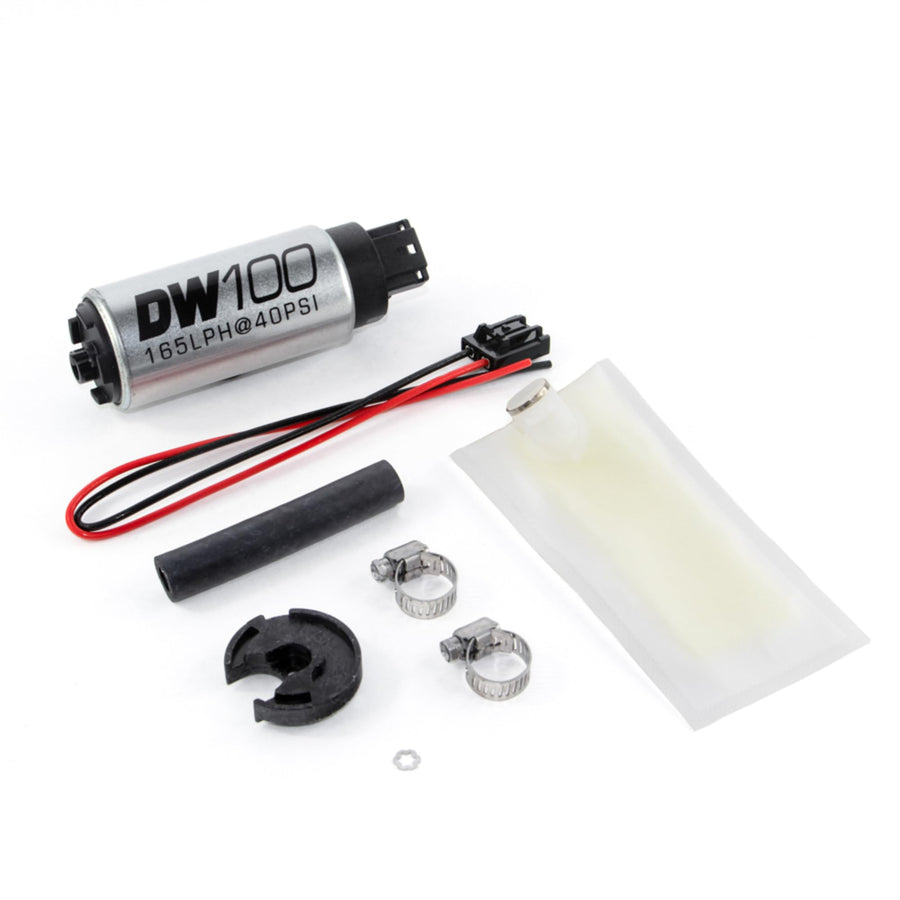 9-101-0848 DeatschWerks in-Tank Fuel Pump (165lph with 9-0848 Install Kit), 1 Pack