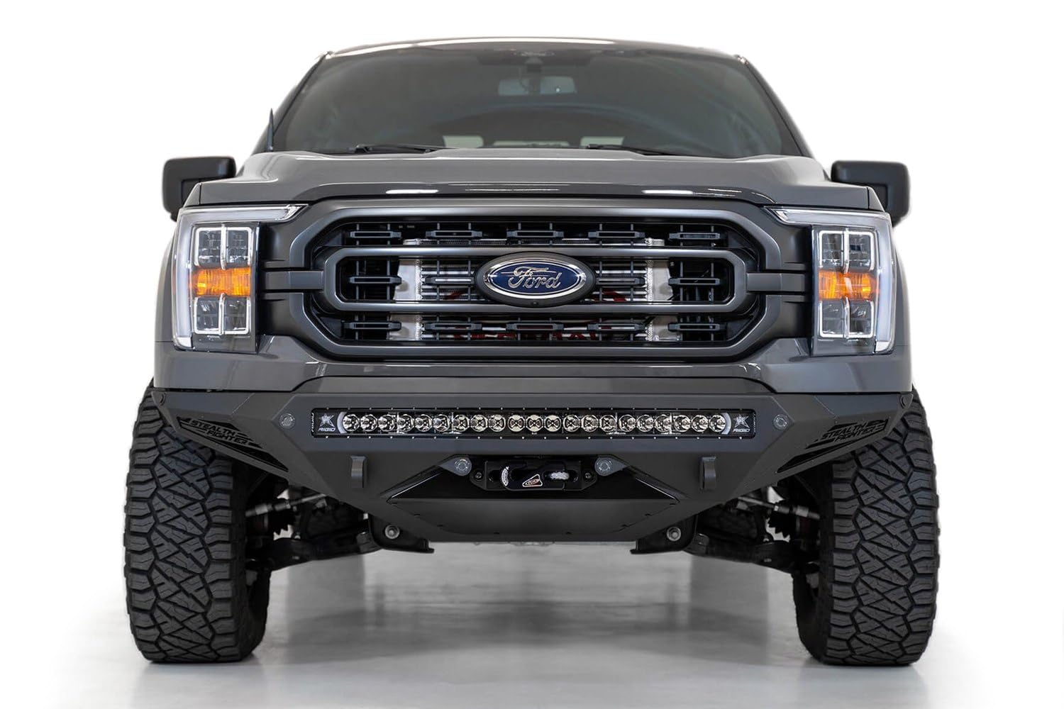 Front Bumper Addictive Desert Designs F191422860103 Fits Ford F-150